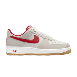 Nike Air Force 1 '07 LV8 'Photon Dust Varsity Red'