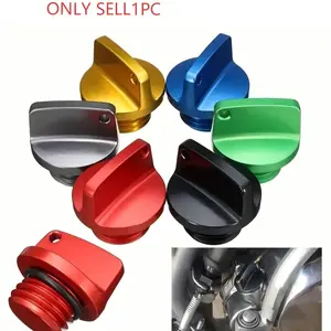 1PCS Universal Motorcycle Engine Oil Filler Cap Screw Cover Plug Replacement Engine Parts CNC Oil Filler Cover Cap Plug Protector For Honda For Yamaha For Suzuki For Kawasaki For Ducati