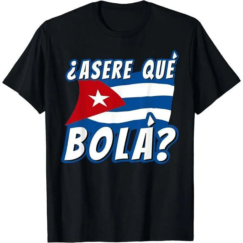 [100% Cotton] Funny Cuban Saying Cuba Shirt Cuban ShirtCuban Flag Shirt T-Shirt  Short Sleeve T-Shirt For Men And Women