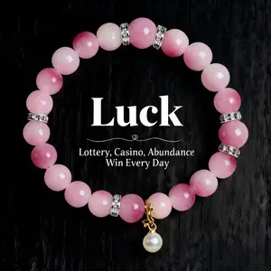 1pc Luna Hands Amethyst Luck Bracelet – Natural crystal jewelry to attract good luck, fortune, and success. Handmade, adjustable, andperfect for daily wear or gifting. Manifest positive energy and abundance in life.