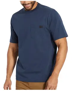 Wolverine Men's Solid Guardian Long Sleeve Work Pocket T-Shirt - W1208470-417