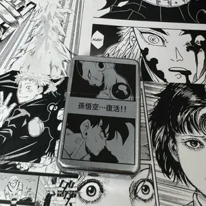 Goku Frieza DBZ Anime-Inspired Universal Lighter Case - Stylish Durable Protective, Lightweight