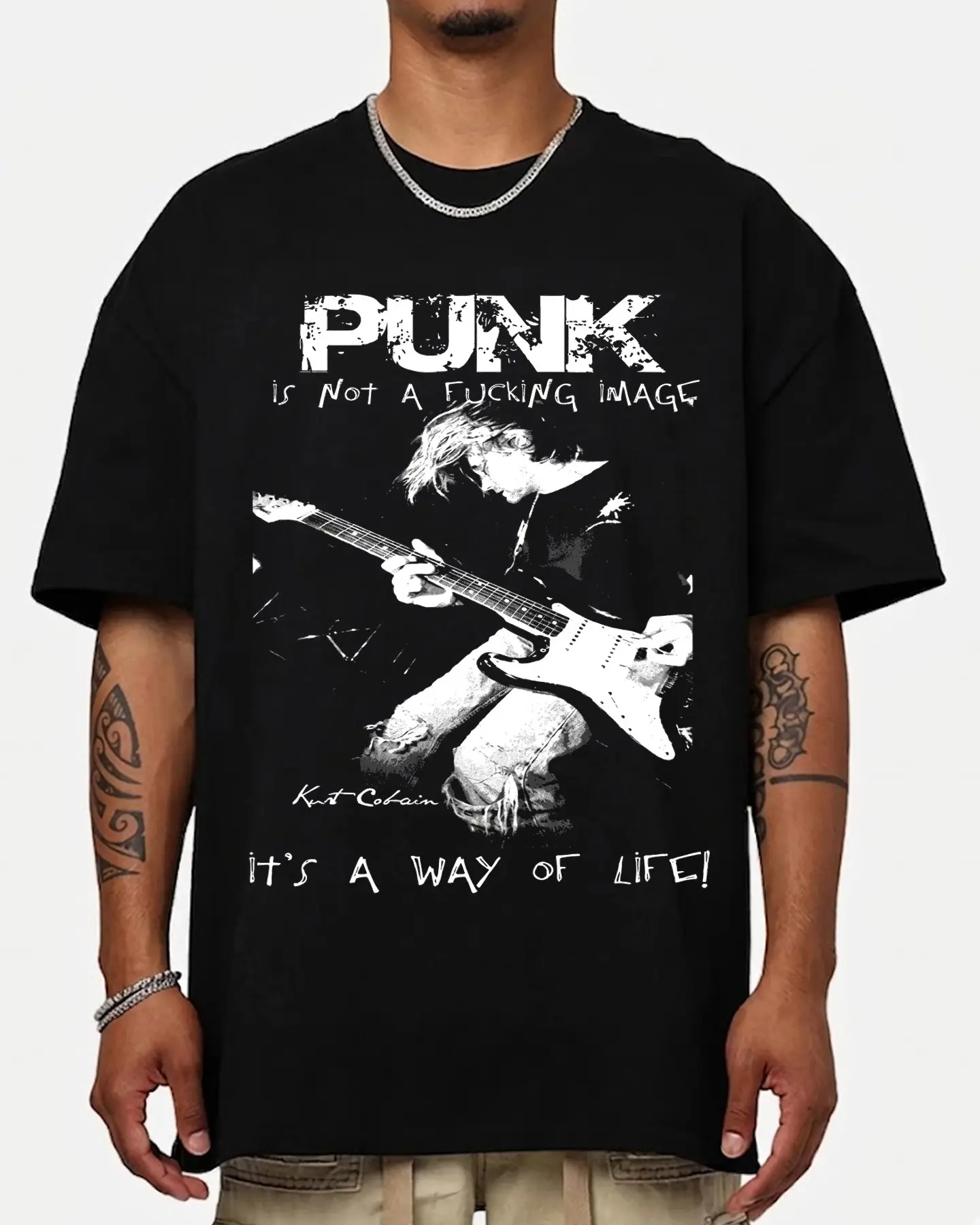 Kurt Cobain Retro Alternative Music T Shirt Gift For Fans