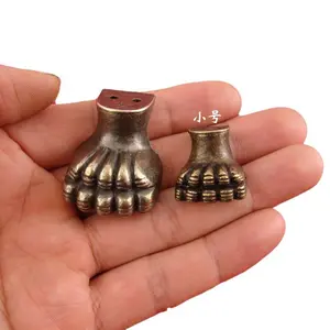 Antique-style base corners, metal corner protectors for wooden boxes and cases, four-corner furniture foot pads, alloy decorative base corners