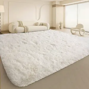 8x10 Ft Large Shag Rugs for Living Room Decor, Tie-Dyed Ultra Soft Fluffy Furry Area Rugs for Bedroom Indoor Floor