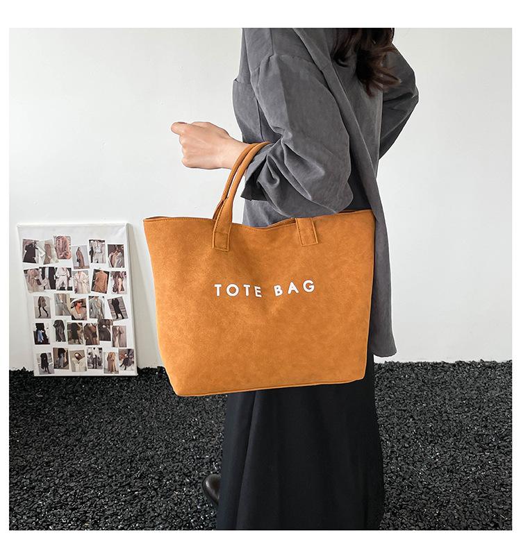 New Large Capacity Tote Bag for Women | Chic Minimalist Luxury Handbag | Trendy Commuter Work Bag | Versatile Everyday Shoulder & Top Handle Purse | Stylish Must-Have