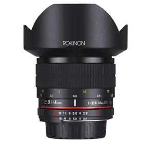 Rokinon 14mm F2.8 Full Frame Ultra Wide Angle Digital Camera Lens for Fujifilm X-Mount Cameras (FE14M-FX)