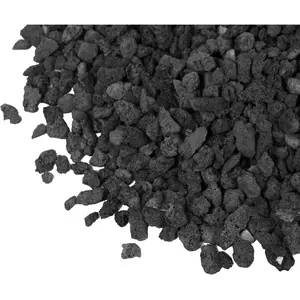 0.2-0.5 Inch Small Lava Rocks, 10LB, Ideal for Outdoor Fire Pits & Indoor Fireplaces,  &  Gas Use, Garden & Landscape Decor, Potted  Growing & Drainage
