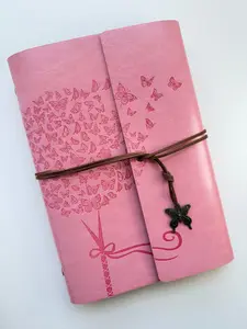 Vintage A5 Faux Leather Ring Binder Journal