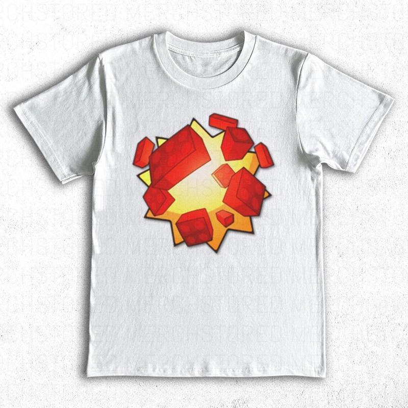 Roblox Bloxxer T-Shirt Tee Y2K Tiktok Slogan Emo, Top Apparel, Casual Streetwear, Graphic Tees Y2K, Unisex Graphic Tee, Cool Gamer Clothing