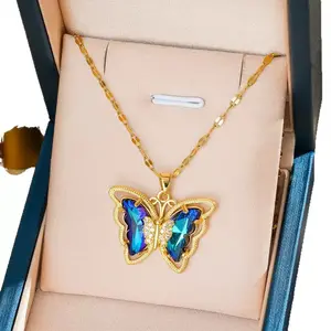 LisiZen Open Heart & Pearl Shell Necklace | Minimalist Stainless Steel Gift for Her DZXL3880