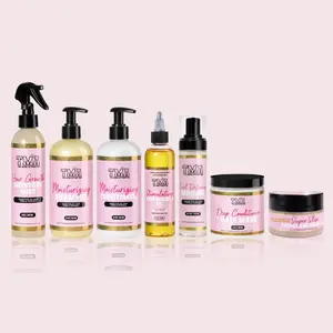 Maximum Moisture Method Complete Hair Hydration System for Dry Brittle Hair with Pre-Poo Shampoo Conditioner Deep Conditioner Moisture Mist Jumbo Stimulating Oil Curl Defining Mousse