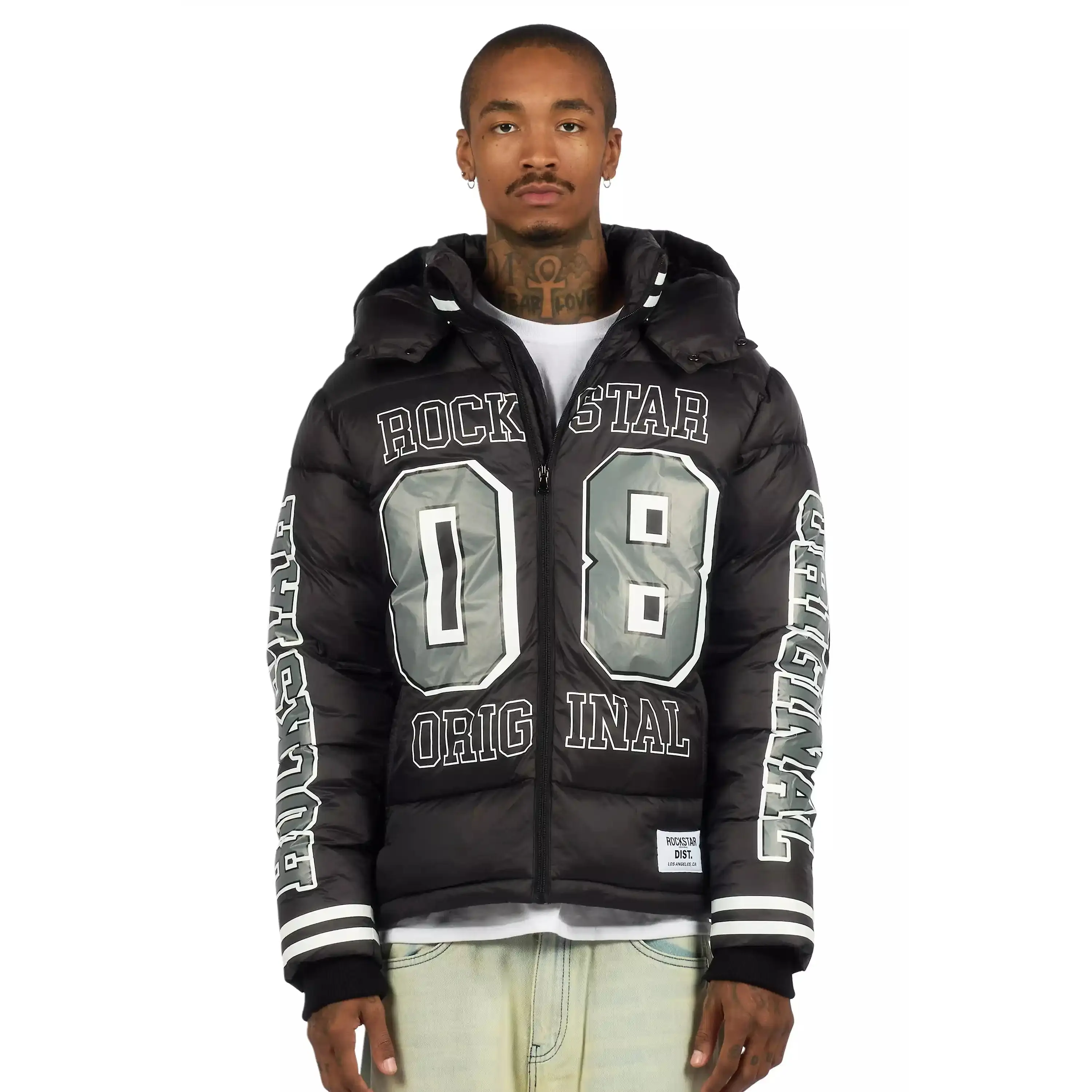 Yaco Black Puffer Jacket Yaco Black Puffer Jacket