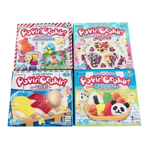 Kracie popin cookin tanoshii Bento Gummy land Sushi Waffle bundle 4 boxes