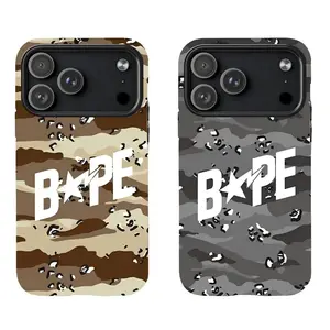Bape Protective Camo phone cases Suitable For iPhone 17 16 15 14 13 12 Promax Pro Plus, hard shell protection ,Unique design,best Gift