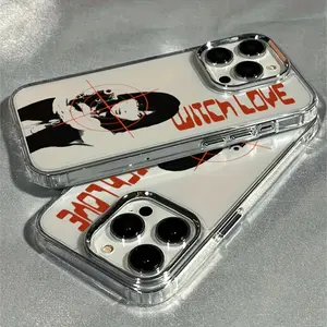 Greer phone case, compatible with iPhone 13/12/11/16 Pro Max/15 Pro/14 PLUS, features shock absorption and anti-slip functions.