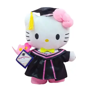 Sanrio Hello Kitty Kuromi Graduation Doll - Iconic Characters for Graduation Celebrations & Collectors, High-Quality Materials, Perfect Gift