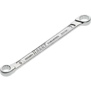 Hazet 610N-6X7 Double Box-End Wrench, 12-Point, 6x7mm