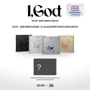 [PRE-ORDER] XLOV - 2nd MINI ALBUM [I,God] (Kpop Nara Exclusive)