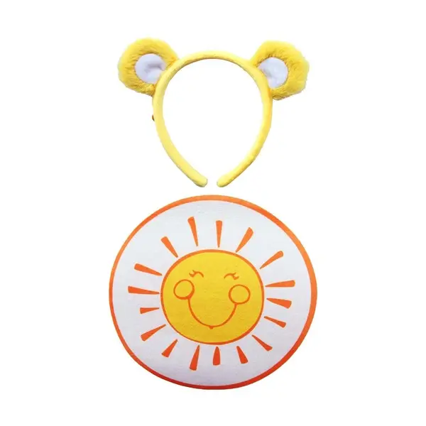 Funshine Bear Care Bears Ears & Patch Costume Kit, Felt, Accessory