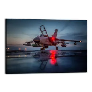 Military Fighter Poster for Tornado Poster Decorative Painting Canvas Wall Art Picture Print Modern Family Bedroom Decor