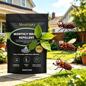 100g Natural Insect Repellent Powder, Pet-Friendly Multipurpose Pest Deterrent for Home, Yard, Warehouse & Garden Use