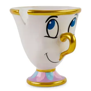 Disney Beauty And The Beast Chip Sculpted Ceramic Figural Mug | Holds 20 Ounces Disney Beauty And The Beast Chip Sculpted Ceramic Figural Mug | Holds 20 Ounces