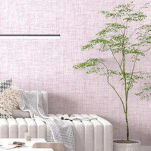 Pink Textured Peel and Stick Wallpaper 17.3" x 120" – Modern Self-Adhesive, Removable Waterproof Vinyl Contact Paper for Bedroom, Kitchen, Cabinets & Countertops