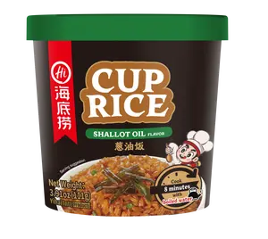 HAIDILAO - Cup Rice - Shallot Oil Flavor
