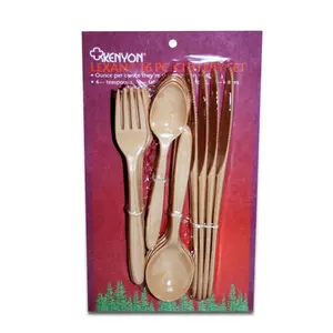 Cutlery Lexan Set - Polycarbonate - Durable, Safe, and No Metal