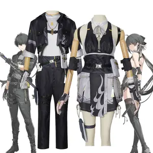 Wuthering Waves Rover Cosplay Costume Full Set Game Inspired Outfit for Halloween Party Comic Con Stage Performance Show High Quality Uniform Suit for Adult Men Women Role Play Costume