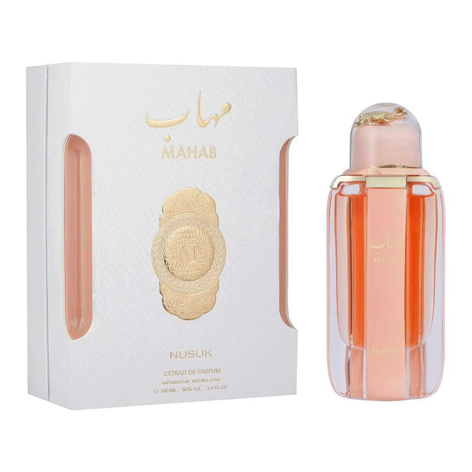 Nusuk Mahab for Unisex Extrait de Parfum Spray, 3.4 Ounce Nusuk Mahab for Unisex Extrait de Parfum Spray, 3.4 Ounce