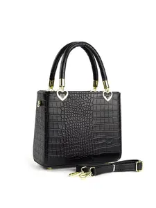 Crocodile Pattern Fashion Retro Crossbody Handbag, Multifunctional Large Capacity Shoulder Bag, Stylish Women's Backpack for Travel and Shopping