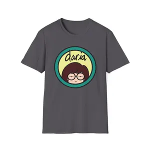 90's Daria Morgendorffer - Unisex Softstyle T-Shirt Casual Classic Menswear Top Fabric