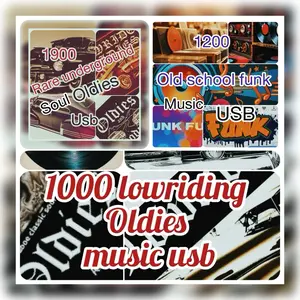 Thee  ultimate oldies and funk 3 Pack  music USBs