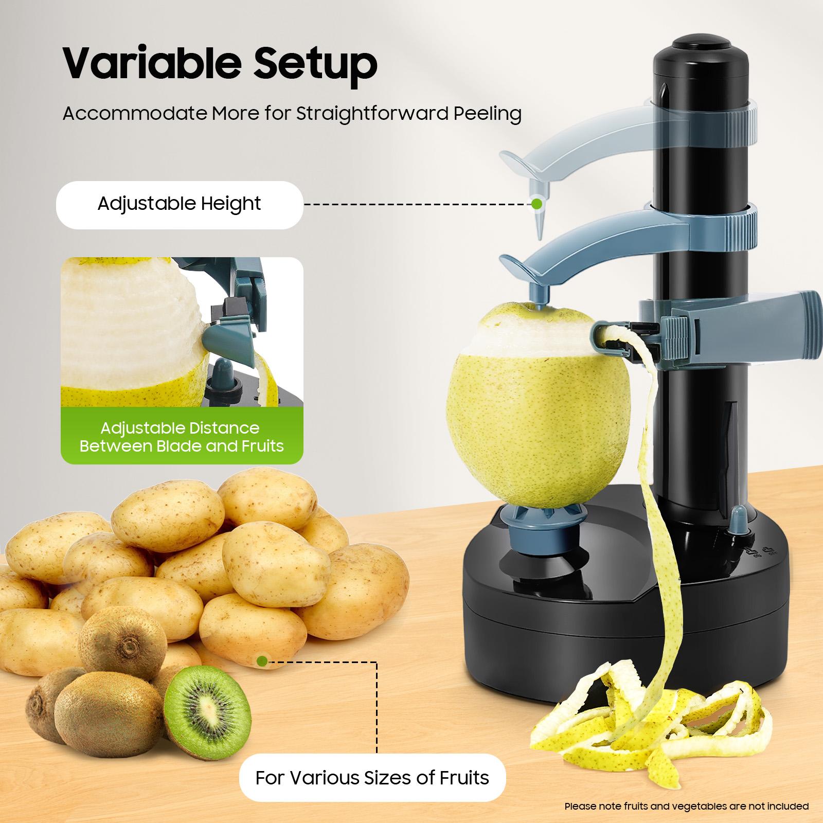 Electric Peeler for Apple Pear Fruits Vegetables Diameter 5-10 cm