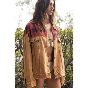 POL Yellowstone Ranch Plaid Jacket