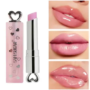 Hydrating Glossy Lip Balm, Lip Tint Balm, Long-Lasting Moisture, Non-Sticky Texture, Shiny Lip Color, Easy to Apply, Essential Makeup for Women & Girls