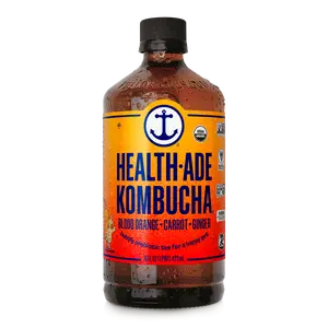 Blood Orange-Carrot-Ginger Kombucha