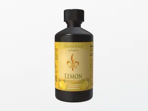 Fleur De Flavor Natural WONF Lemon Emulsion – Bright, Fresh Lemon Flavor for Baking, Frosting & Beverages (4 oz)
