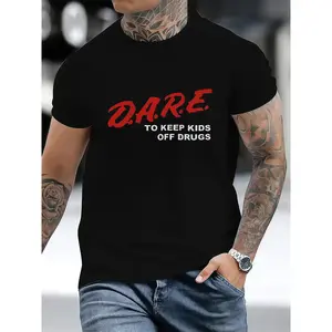 Vintage 90s DARE Retro T-Shirt Unisex Short Sleeve Tee With Classic Design