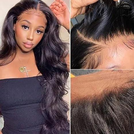 Bling Hair Body Wave 13x6 Wigs 13x4 Hd Transparent Lace Frontal Human Hair Wig 180 Density 6x4 Body Wave Glueless Lace Closure Wigs For Black Women