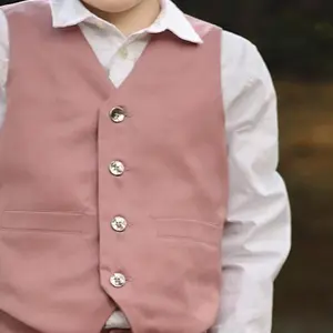 FallBoy-Matching Mauve Prince plain silk no Embroidery