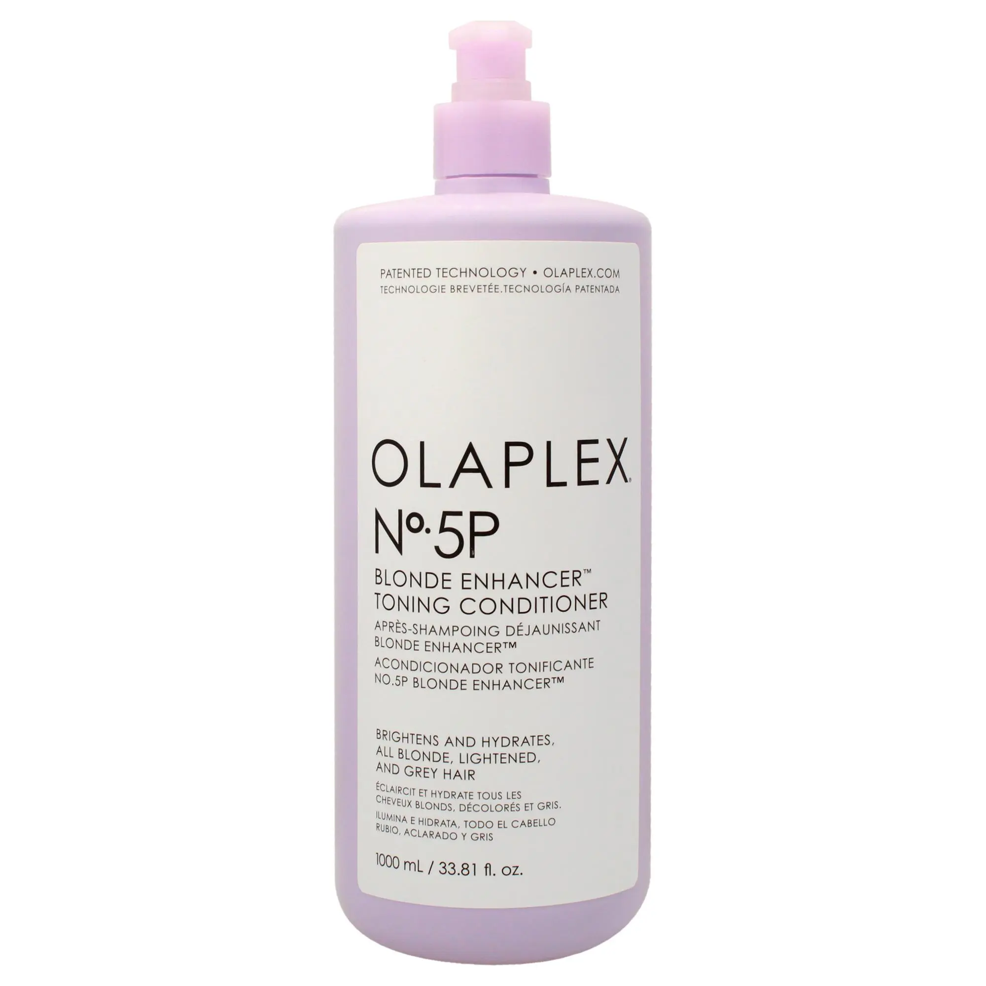 No 5P Blonde Enhacer Toning Conditioner by Olaplex for Unisex - 33.81 oz Conditioner