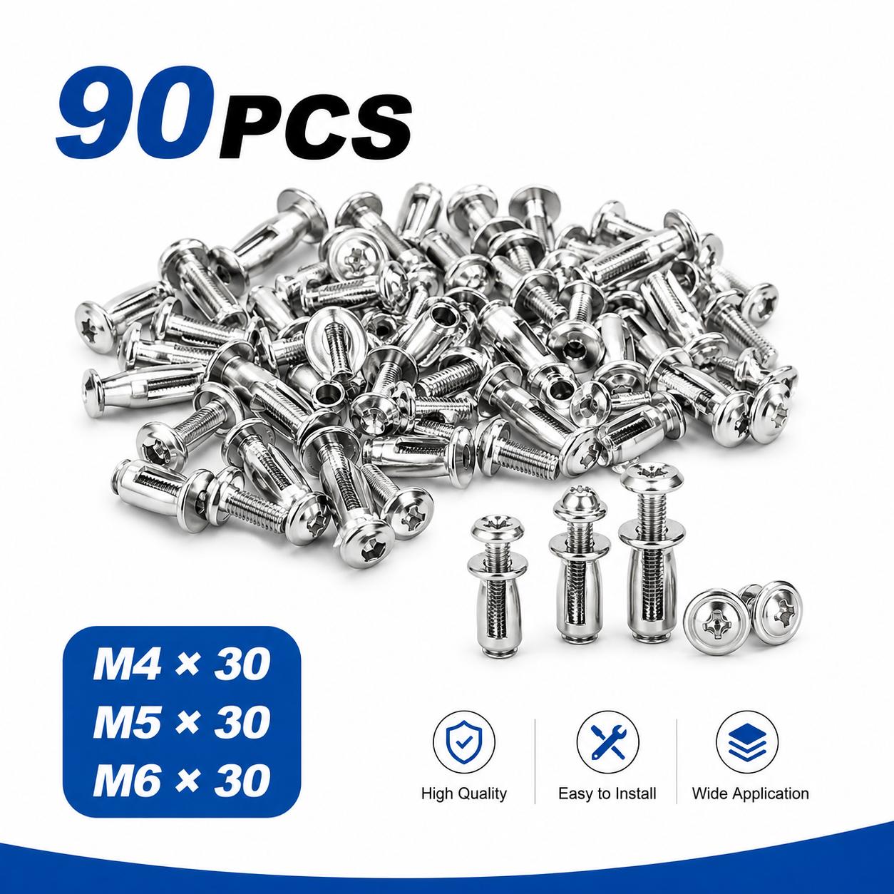 M4 M5 M6 petal rivet nut specifications