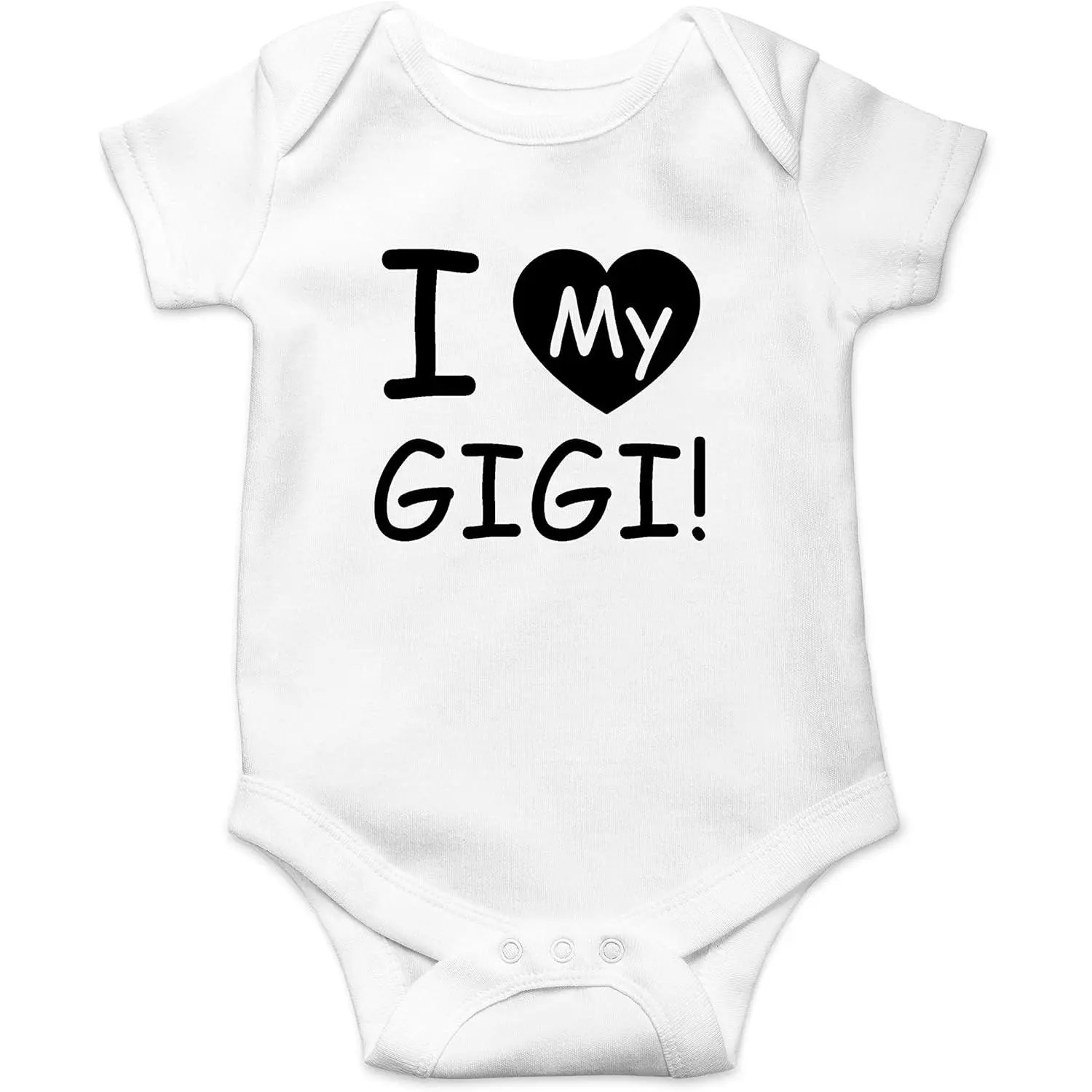 I Love My Gigi - Funny Baby Essentials Bodysuit - Cute Newborn Girl Clothes Baby Boy Outfits