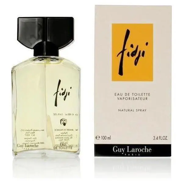 Guy Laroche Fidji Women's Eau de Toilette (EDT) Perfume Bottle - 3.4 fl oz, Brand New in Box, Elegant Citrus-Infused Floral Fragrance with Bergamot Top Note, Tropical Scent, Bottle Women's Fragrance, Citrus-Infused Women's Fragrance