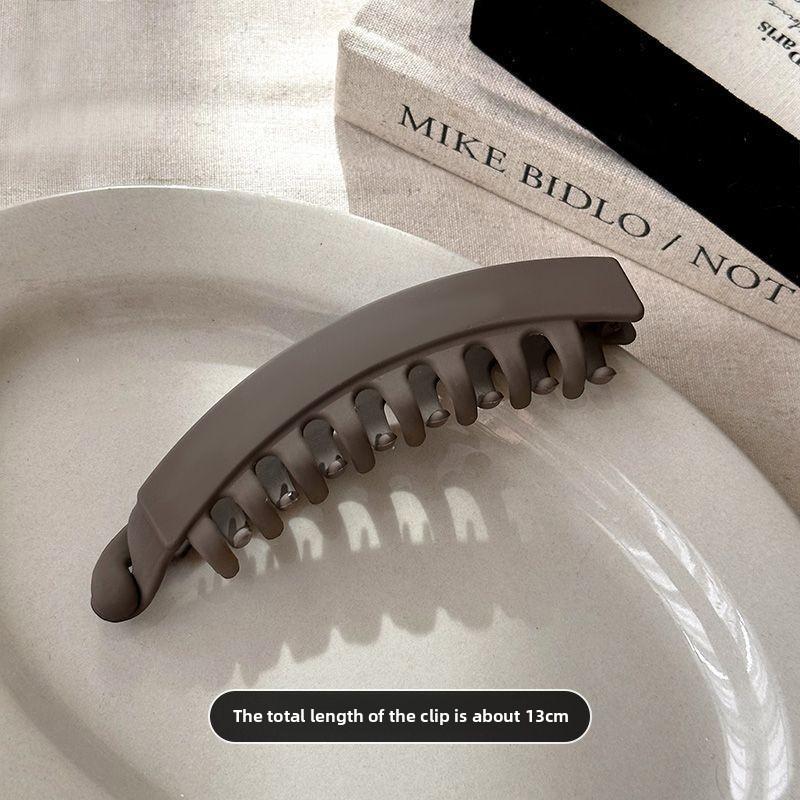 Popular banana hair clip, large size for thick hair, back-of-the-head clip, high ponytail claw clip, vertical clip that doesn't damage hair, twist clip