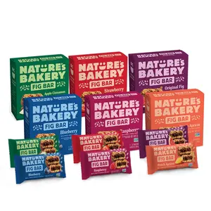 Nature's Bakery Whole Wheat Variety Pack, 2 oz Snack Bars, (36 Ct), Vegan, Non-GMO, Plant-Based