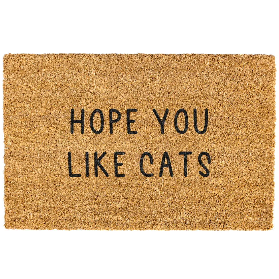 Hope you like Cats, Cat doormat, Door mat, Funny Doormat, Welcome Mat, Funny Door mat Hope you like Cats, Cat doormat, Door mat, Funny Doormat, Welcome Mat, Funny Door mat